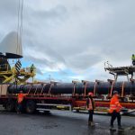 Glasgow Prestwick Airport manages its longest-ever freight piece, a 67-foot cargo for the oil and gas sector, showcasing new equipment.