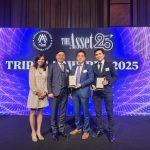 Kerry Logistics Network honored for its pioneering HK$1 billion ESG-linked loan at The Asset Triple A Sustainable Finance Awards 2025.